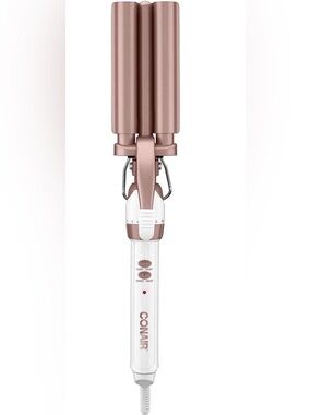 Good Condition Pre-Owned Conair Double Ceramic 3/4 in. Triple Barrel Hair Waver